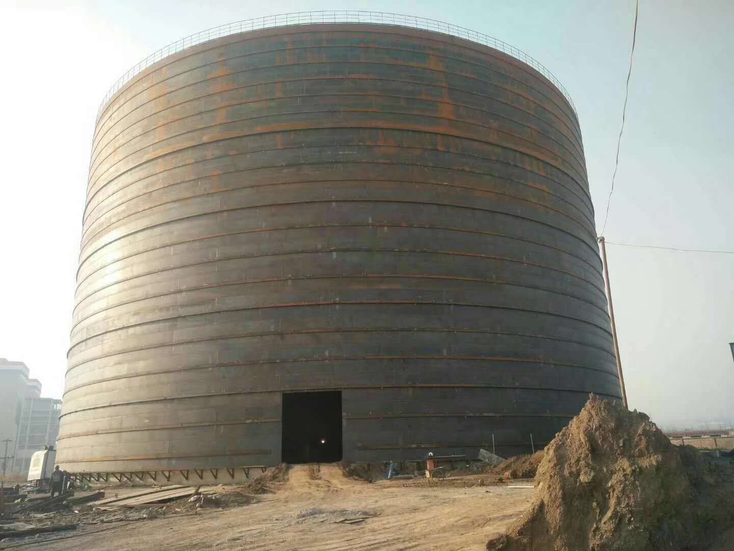 临高承建大型钢板库的好处及原理